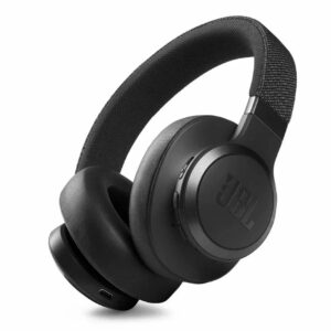 Bluetooth Ακουστικά JBL Live 660NC Ασύρματα & Ενσύρματα USB-C με ANC 50h Ακρόαση και Fast Charge Black JBLLIVE660NCBLK