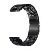 Watchband Hoco WH19 Elegant Series Πλαστικό Μπρασελέ για Samsung Huawei Xiaomi Vivo OPPO κα 22mm Universal Μαύρο