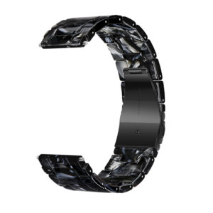 Watchband Hoco WH19 Elegant Series Πλαστικό Μπρασελέ για Samsung Huawei Xiaomi Vivo OPPO κα 22mm Universal Μαύρο