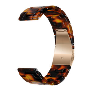 Watchband Hoco WH19 Elegant Series Πλαστικό Μπρασελέ για Samsung Huawei Xiaomi Vivo OPPO κα 22mm Universal Ταρταρούγα