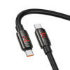 Καλώδιο Hoco U143 Joy USB-C σε USB-C 240W PD3.1 Fast Charging 5A Μαύρο 1.2m