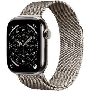 Apple Watch Series 11 5G (2025) Aluminum 42mm GPS eSIM NFC IP6X  Aluminum Case Natural με Natural Milanese Loop